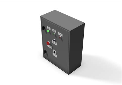 electrical panel box 3d model|hammond mfg electric panel box.